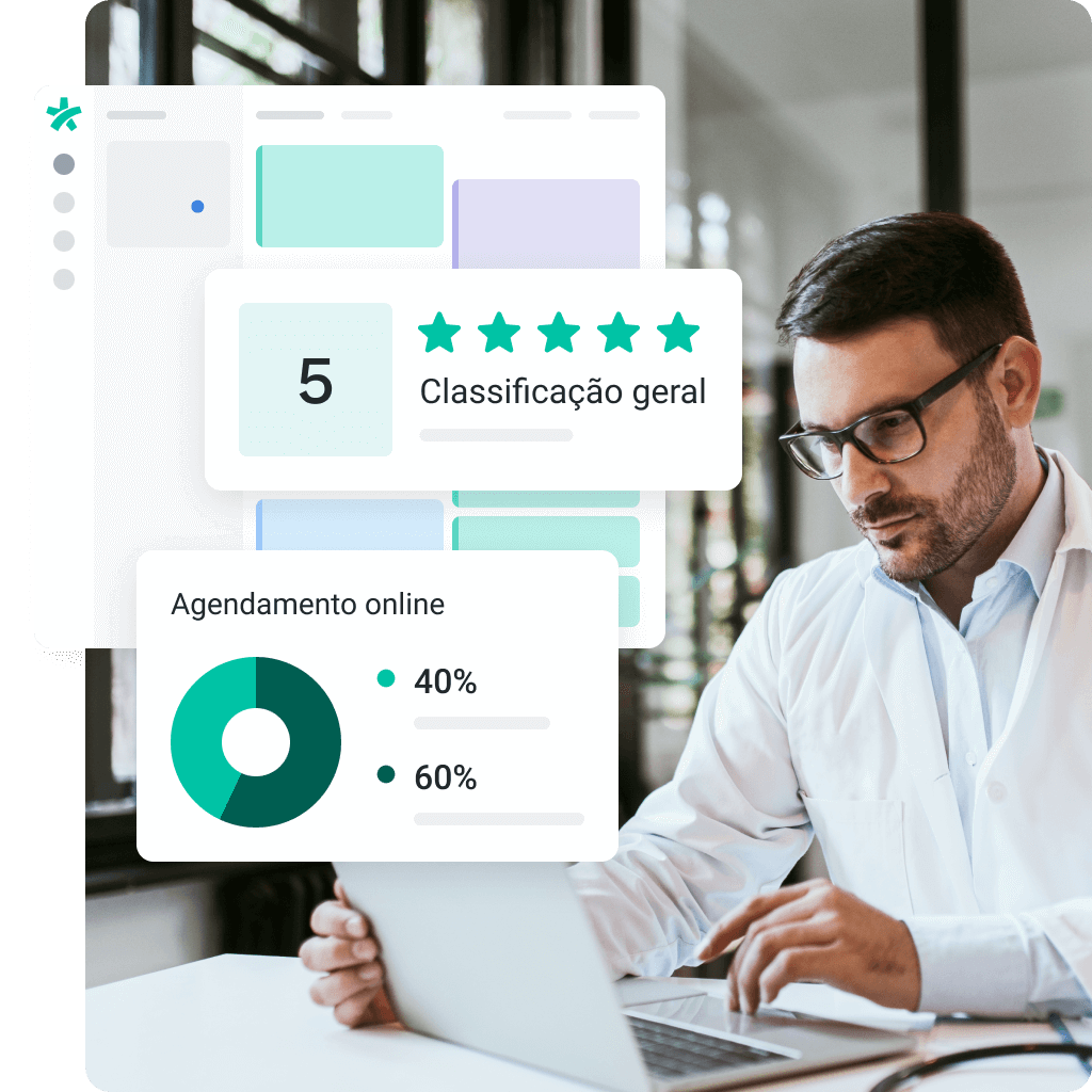 br-saas-agenda-reputation-rating-data-chart-doctor-computer@2x