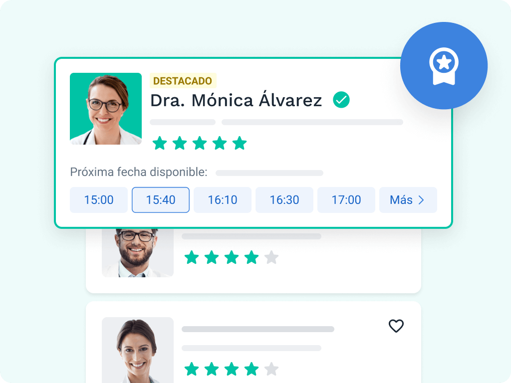 Ocupa los primeros puestos en las búsquedas de pacientes